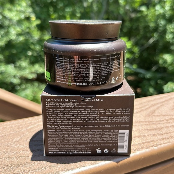 Moroccan Golf Series Hair Mask treatment, pure argon oil , sulfate free NWT - Picture 5 of 5